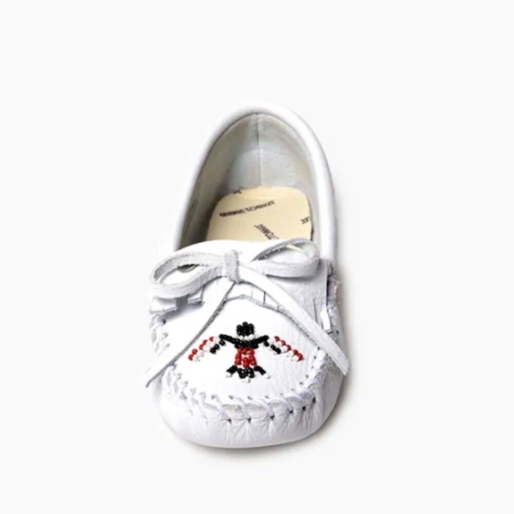 Kid's 3 Women's 5- Thunderbird Softsole "Animikii" White Leather